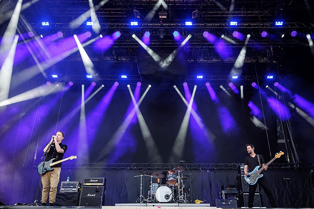 Bret Domrose, Robert Mailhouse And Keanu Reeves